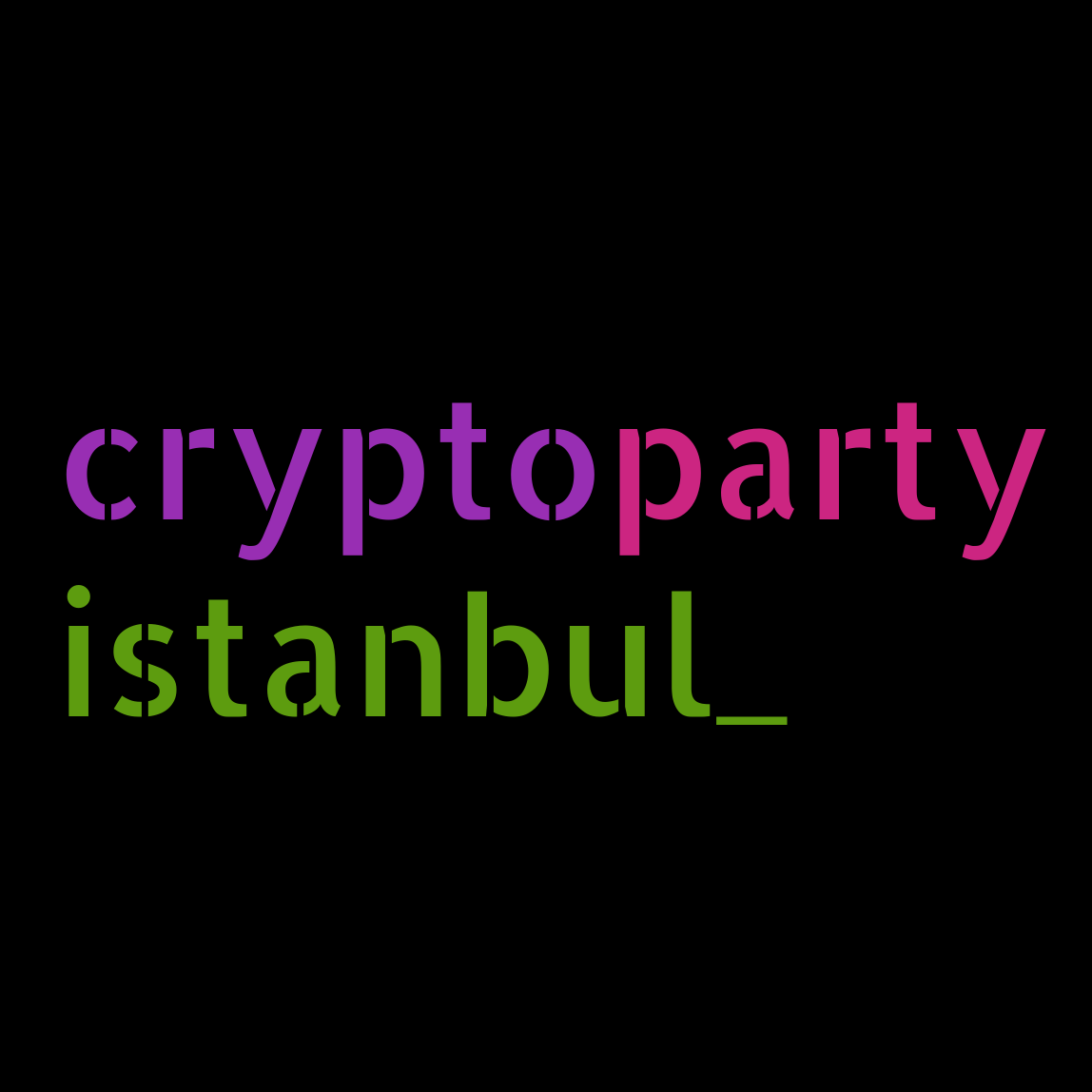 CryptoParty Istanbul